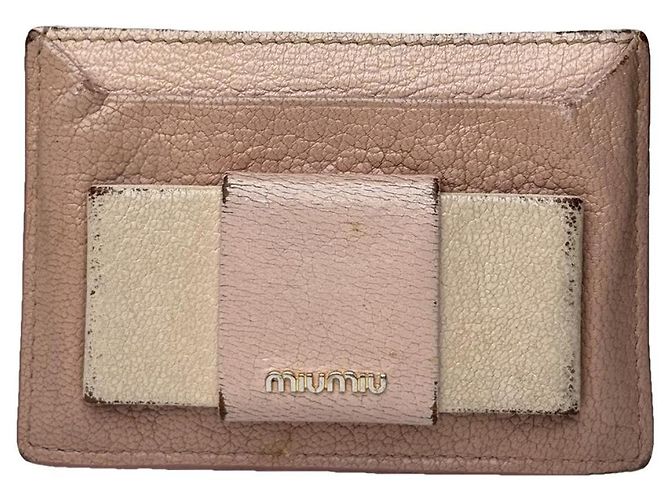 Miu Miu rosa Lederhandtasche Pink