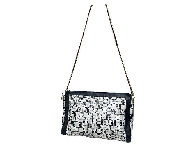 Borsa in pelle bianca Givenchy 4G Bianco