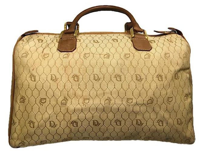 Dior Speedy Beiger Lederhandtasche
