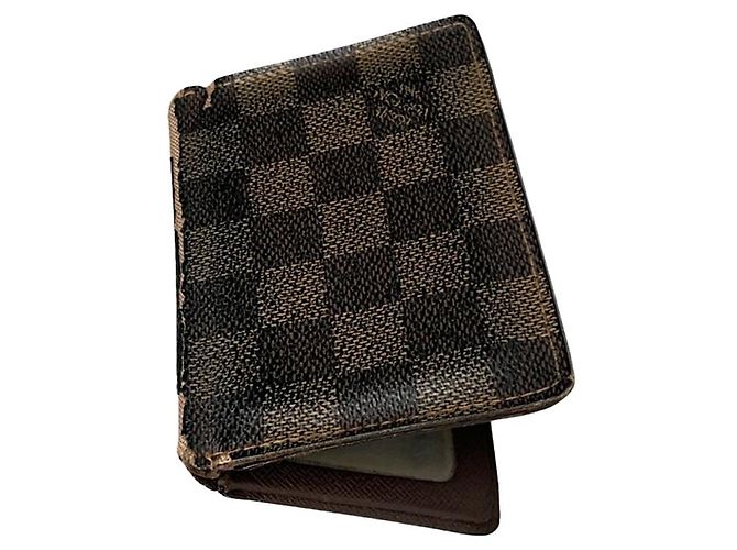 Braune Lederhandtasche von Louis Vuitton