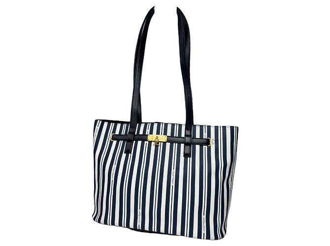 Courreges Borsa in pelle navy Courrèges Blu navy