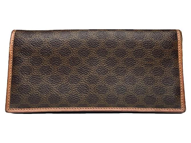 Céline Bolsa de couro marrom Celine