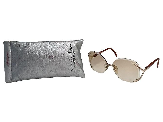 Dior orange Metallsonnenbrille