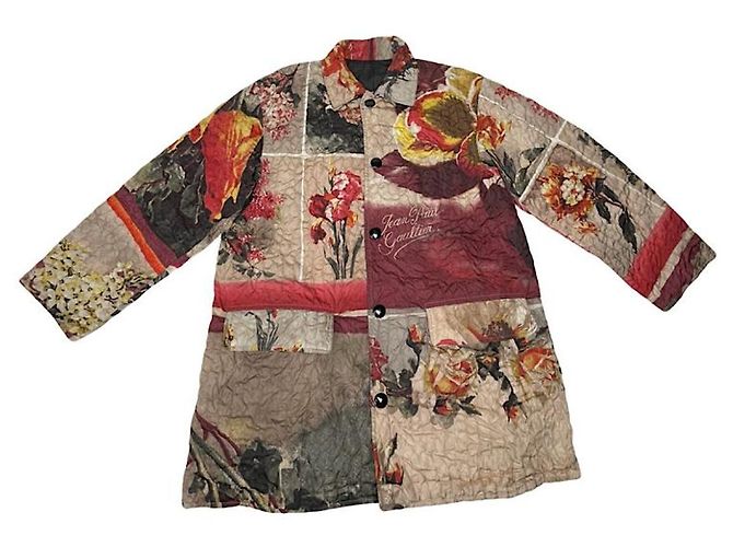 Jean Paul Gaultier mehrfarbige Polyesterjacke Mehrfarben