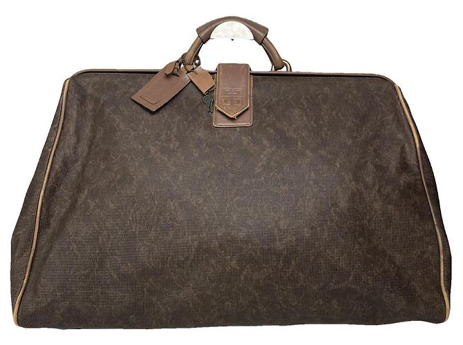 Givenchy Brown Leather Travel Bag