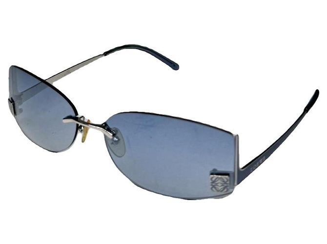 Gafas de sol Loewe de metal azul