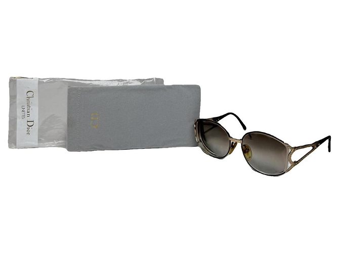 Occhiali da sole Dior Black Metal Nero