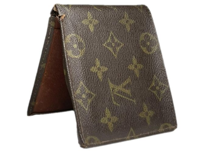 Bolso de cuero marrón Louis Vuitton Flore Castaño