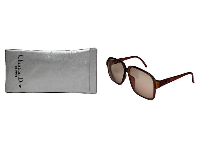 Gafas de sol de plástico rojo Dior Roja