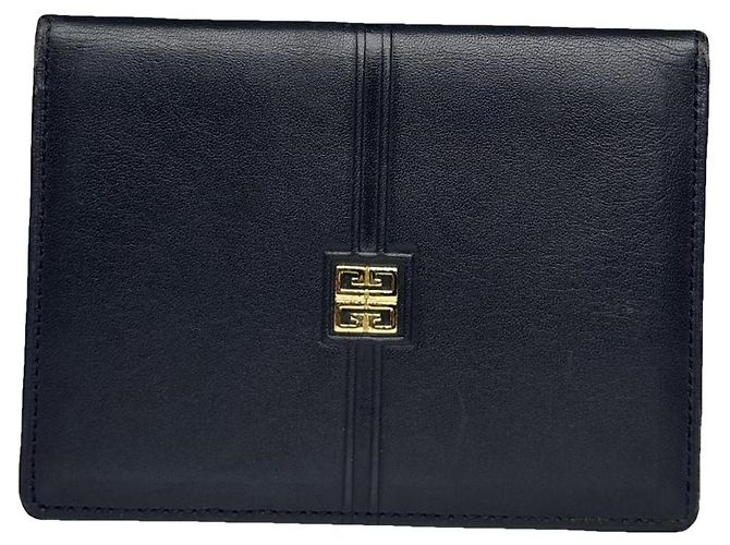 Borsa in pelle blu navy Givenchy 