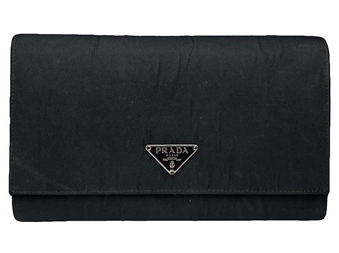 Prada Black Leather Wallet
