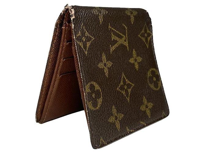 Bolso de cuero marrón Louis Vuitton Castaño