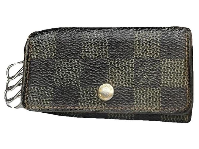 Bolsa de couro marrom Louis Vuitton Dauphine