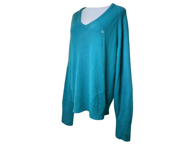 Dior Türkise Wollstrickwaren & Sweatshirt