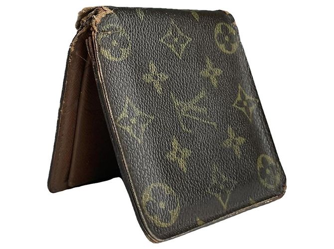 Bolsa de couro marrom Louis Vuitton