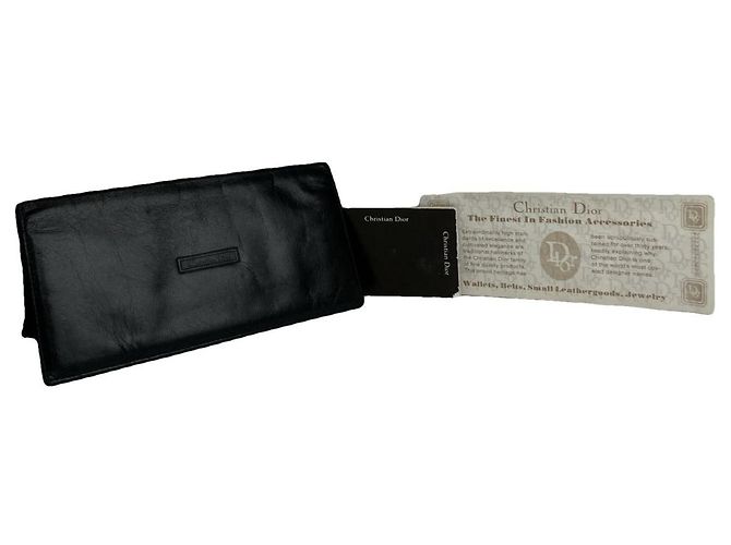 Schwarze Lederhandtasche Dior DiorDirection