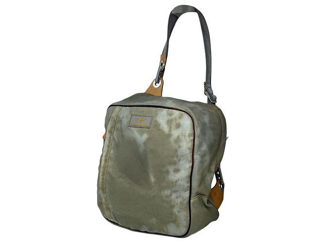 Louis Vuitton Bauchtasche / Handtasche aus grauem Polyester