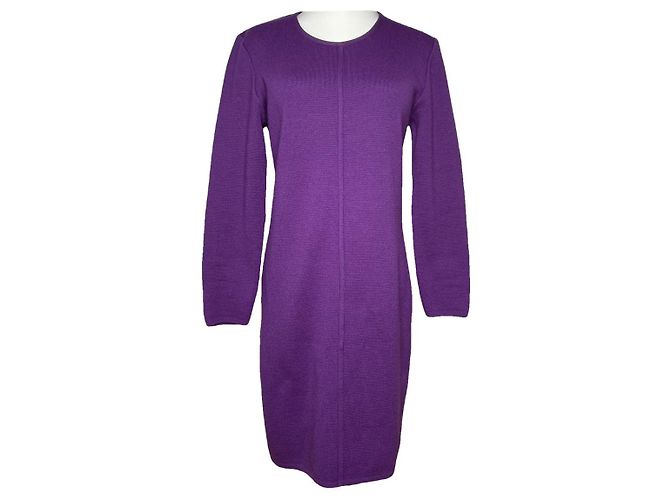 Givenchy lila Leinenkleid