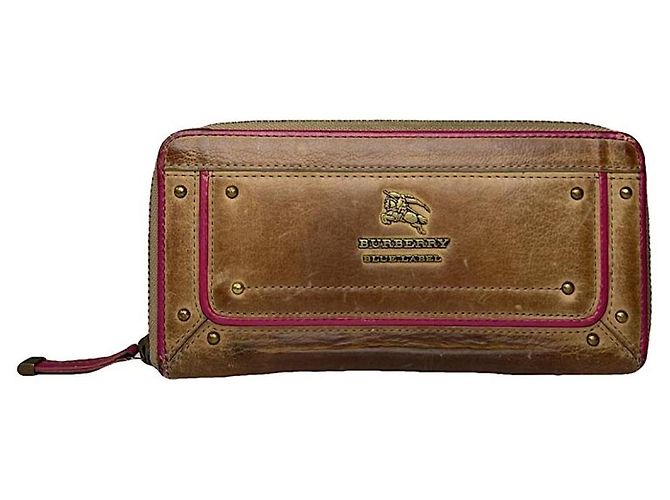 Burberry Brown Leather Wallet