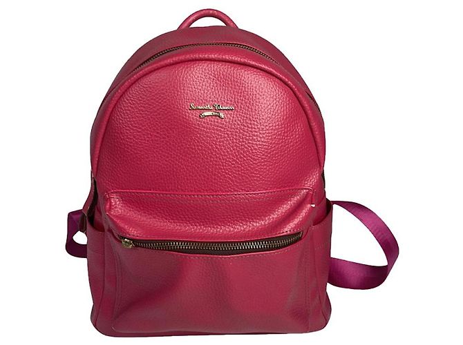 Autre Marque Samantha Thavasa Pink Leather Backpack