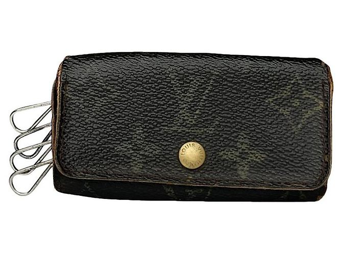 Louis Vuitton Lockme Brown Leather Purse