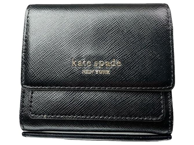Kate Spade Black Leather Wallet