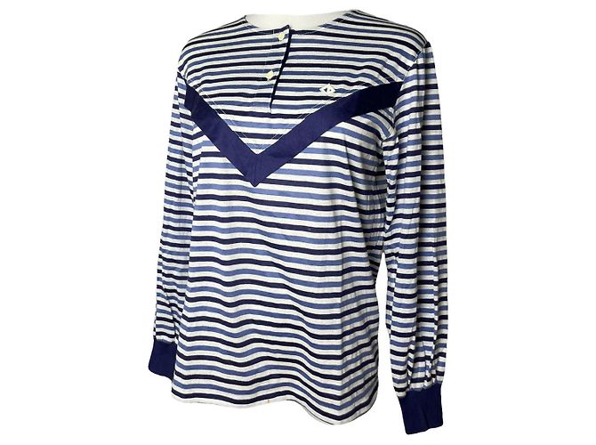 Dior J'Adior Strickwaren aus blauer Viskose