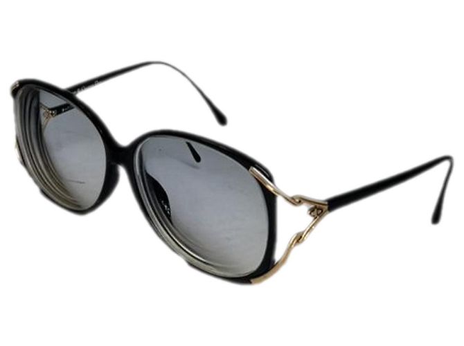 Gafas de sol negras de plástico Dior Negro