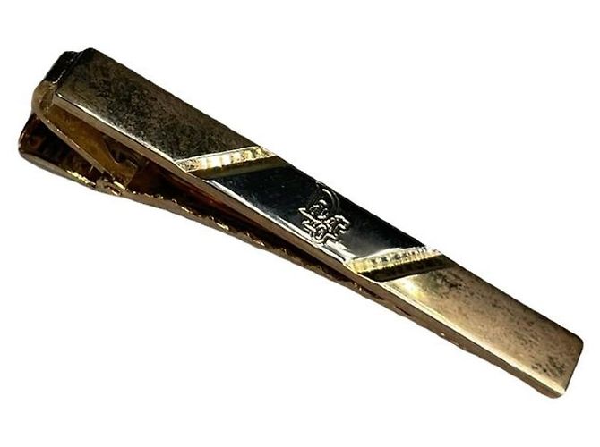 Pingente de aço dourado Dior