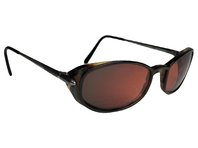 Gafas de sol de metal naranja Cartier