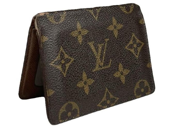 Bolsa de couro marrom Louis Vuitton