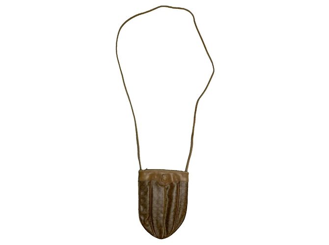 Céline Celine Beiger Lederhandtasche