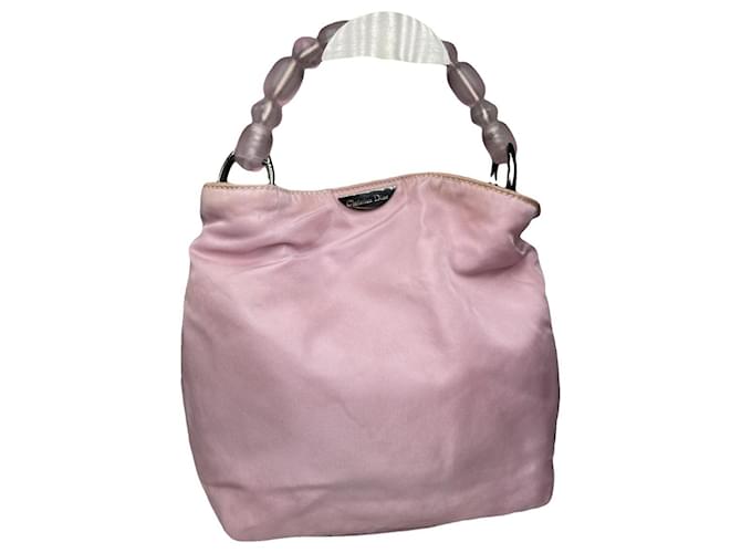 Malice DIOR Handbags T.  Polyester Pink  ref.2034248