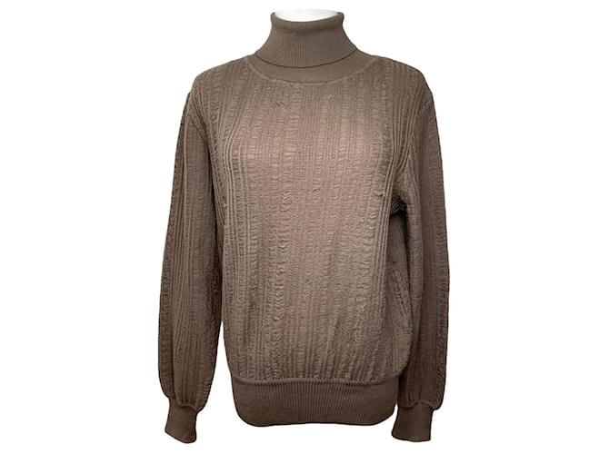 Braune Wollstrickware von Givenchy 