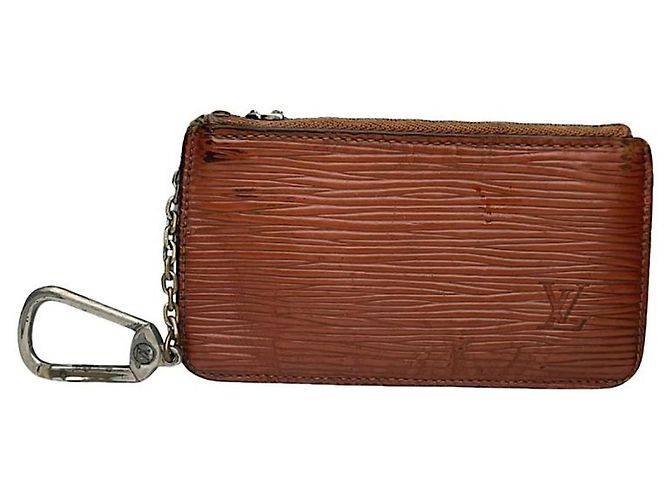Bolsa de couro marrom Dauphine da Louis Vuitton