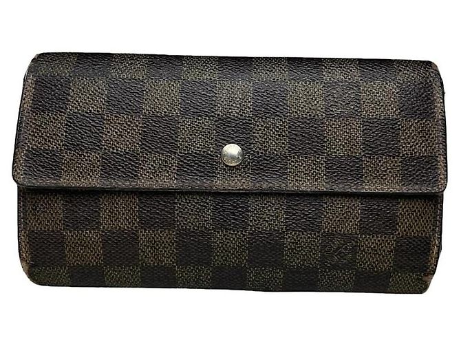 Louis Vuitton Virtuose Brown Leather Wallet