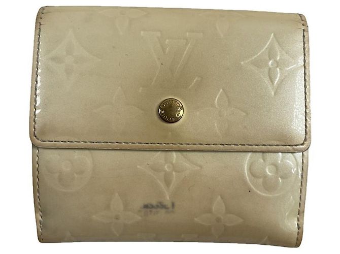 Cartera de cuero Ecru Koala de Louis Vuitton Crudo