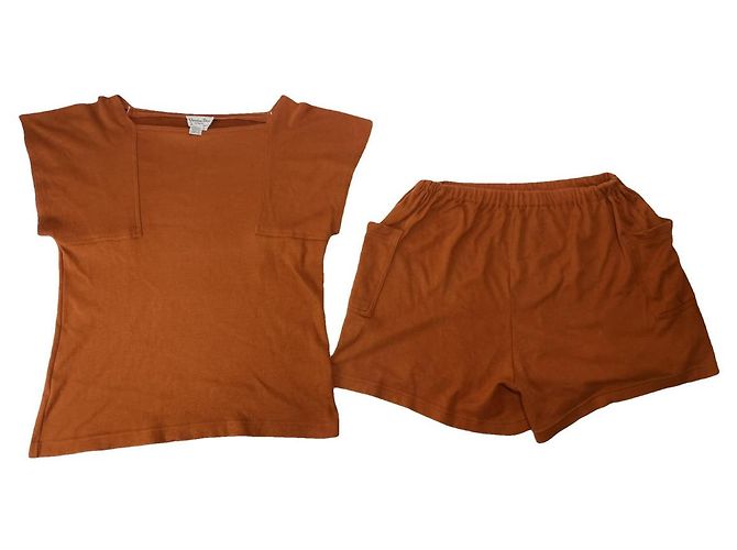 Dior orange Baumwollstrickwaren