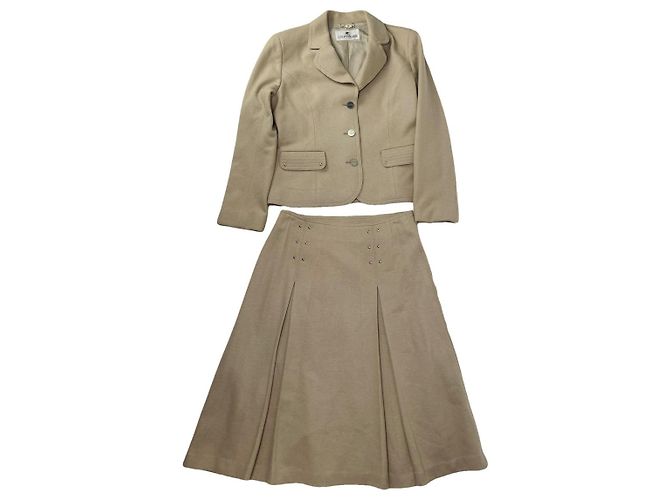 Courreges Courrèges Beige Wool Coat