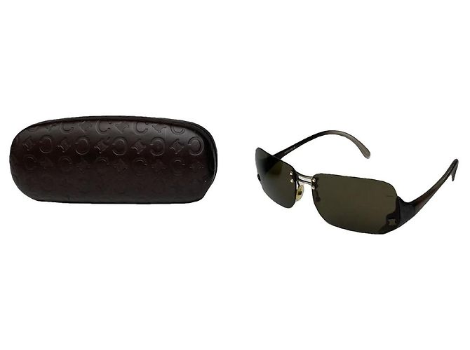 Céline Celine Black Plastic Sunglasses