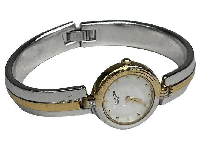 Courreges Orologio in acciaio argento Courrèges