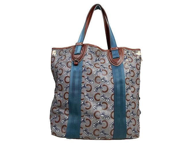 Céline Celine Mehrfarbige Lederhandtasche Mehrfarben