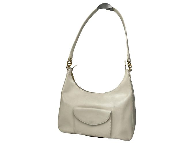 Bolsa de couro branco Chloé