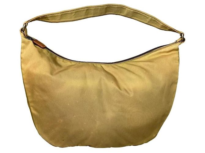Etro Gelbe Polyester-Handtasche