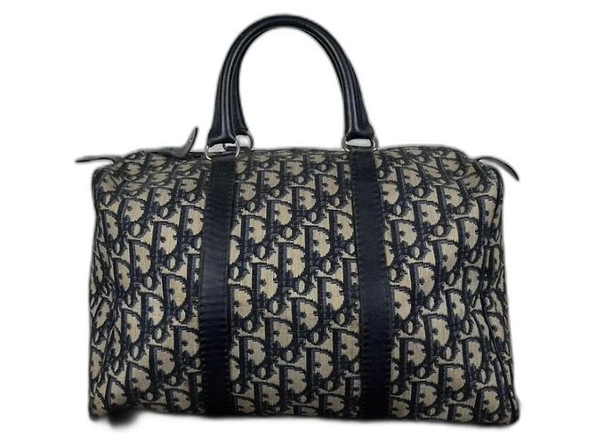 Borsa da bowling Christian Dior Blu scuro