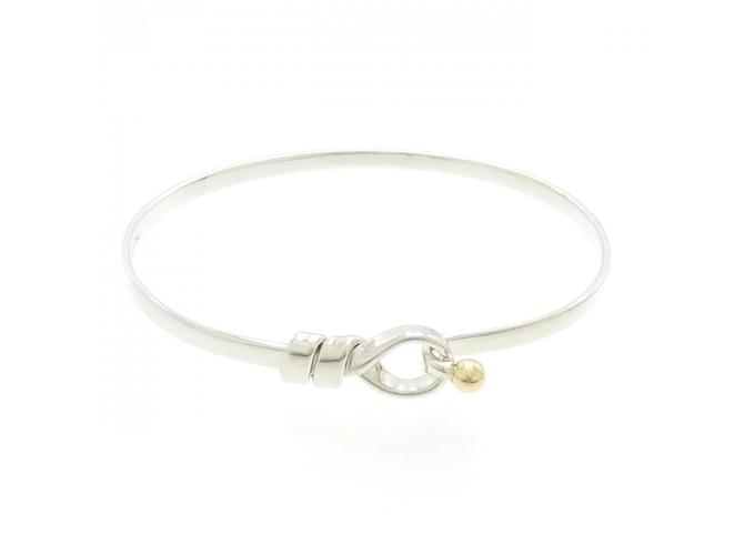 Tiffany & Co Pulseira Love Knot Tiffany Prata Ouro amarelo  ref.2034915