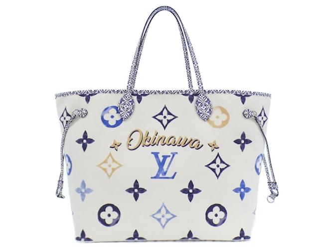Louis Vuitton Neverfull GM White Cloth  ref.2035205