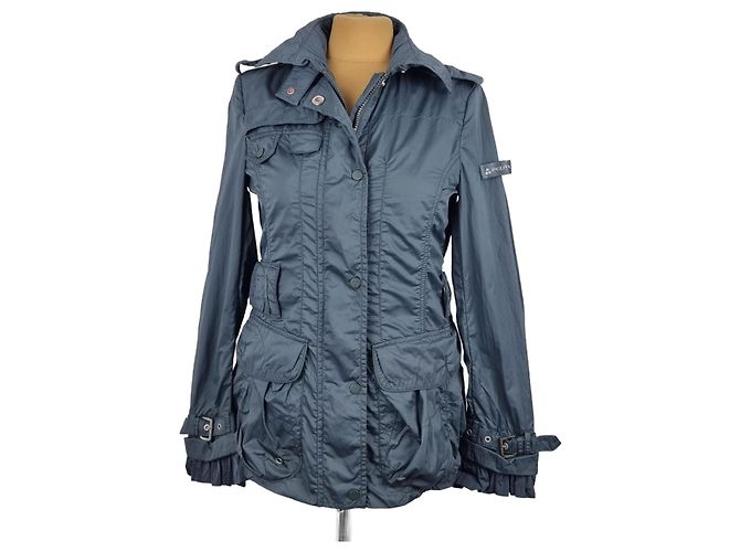 Peuterey Blue Nylon Jacket