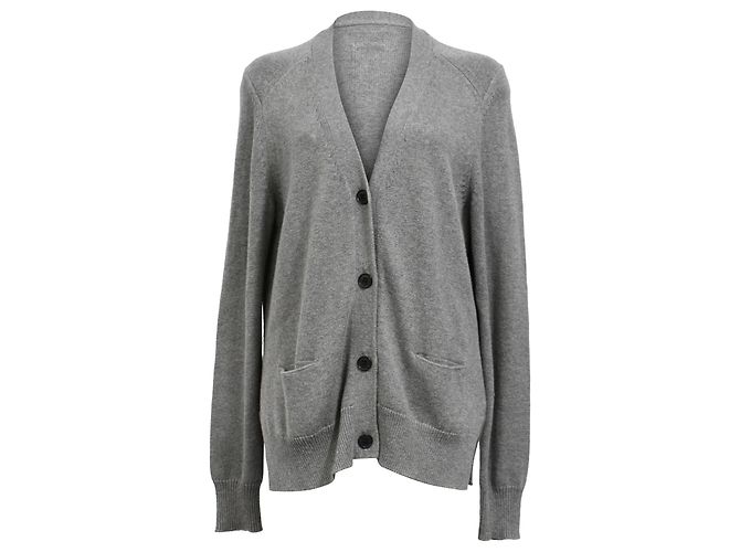 Isabel Marant Etoile Cardigã abotoado Isabel Marant Étoile em lã cinza