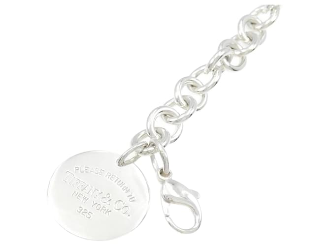 Tiffany & Co Pulseira charm Return to Tiffany Prata Prata  ref.2035603